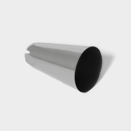 Confectionery nozzle, d = 3 cm, output 1.6 cm, stainless steel-3