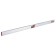 Aluminum scrap level, 2 eye, ruler, 1000 mm