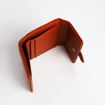 Women's wallet on the button, redhead color-3