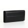 Women's wallet on magnets, black color