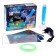 3D handle, PCL set of plastic luminous in the dark, mod. Pn015, blue color