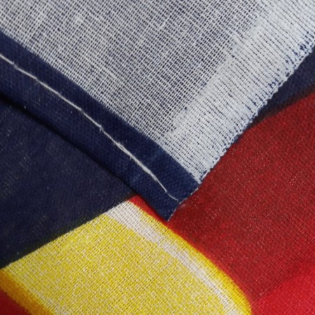 Bed linen 2SP, size 175x215, 180x215, 70x70 2pcs calico 120g 100% cotton-2