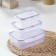 A set of lunch boxes rectangular, 3 pcs: 1.3 l, 0.7 l, 0.4 liters