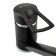 Juguni Luxe Capella kitchen mixer, single -rowing, with rotary pouring, black color is black