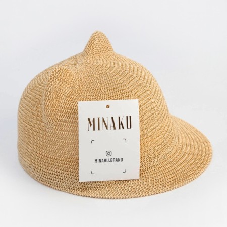 Ketka wicker for girl minku beige color, rr 50-52-3