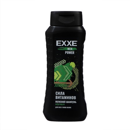 Hair shampoo Exxe Men Power Body, 400ml