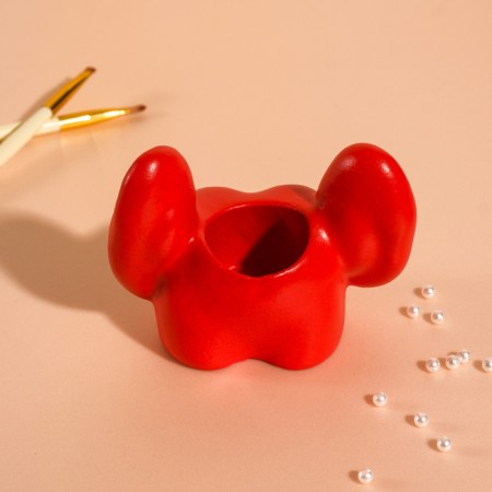 Interior subject "ass with ears" 8x10 cm red-3