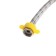 Flexible eyeliner for water zein, 1/2 ", tuzur nut, 60 cm, with a key for installation