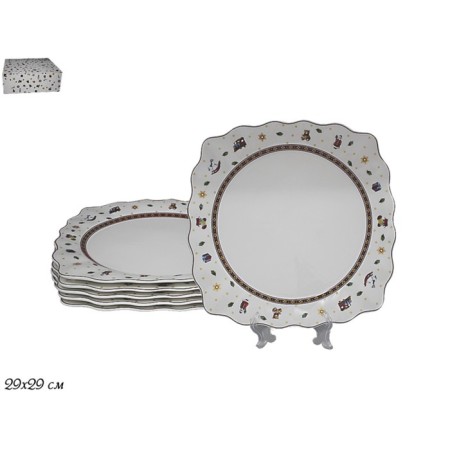 A set of 6 lenardi plates, 19 cm
