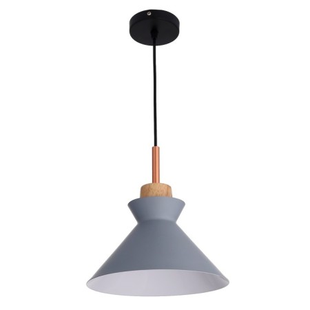 Lamp Bayerlux "Mirella" 1x60W E27 gray 24x24x19 cm.-2