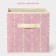 Stelly box for storage of the Zigzag shares, 28 × 28 × 27 cm, pink color