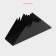 Mount Salvetnitsa, 15 × 4 × 6 cm, black color