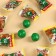 Chewing gum "for all occasions" with filling, taste: watermelon and melon, 50 g.