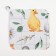 Set of Duckling kitchen shade: mittens 20x27 cm, take 19x19 cm, 100% cotton