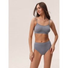 Трусы слипы макси женские Mirey Slip Maxi, размер 50, цвет серый