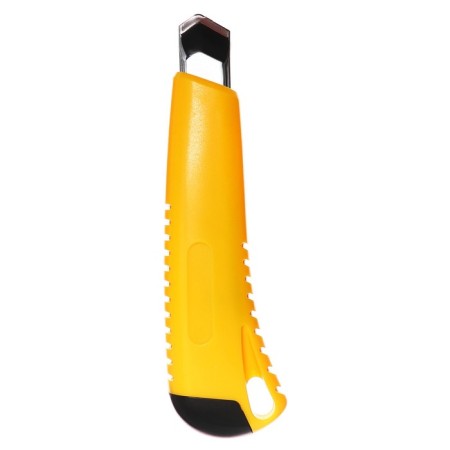 Chancellery knife 18mm, plastic, 2 pieces of spare blades, TOP-3