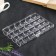 Casket Plastic for trifles "24 divisions" Transparent 2.5x12.7x18 cm