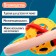 Developing toy "neurodisk", pink color