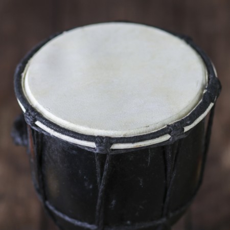 Souvenir musical instrument "Drum Dzhembe" 20 cm mix-8