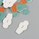 Buttons wood for creativity 2 punctures "cactus in a pot" set 15 pcs 1.9x3.3 cm