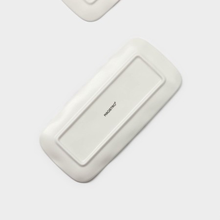 Набор блюд фарфоровых сервировочных Magistro Terazzo, 22×10,4 см-6
