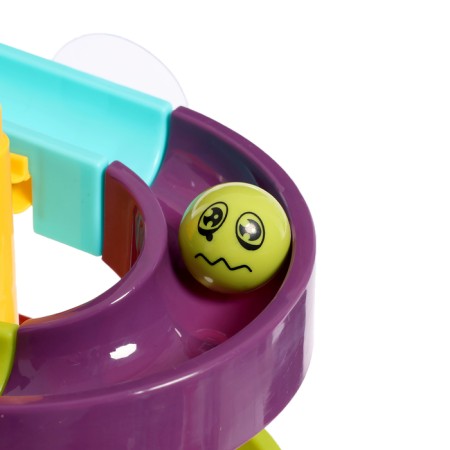 Track for playing the bathroom "Duck water park", on suction cups-4