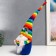 Interior doll "Gnome with a heart-randig in hands" 38x9x8 cm