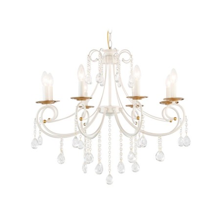 Suspended Ambrella Trade Classic TR4917, E14, white, gold