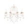 Suspended Ambrella Trade Classic TR4917, E14, white, gold