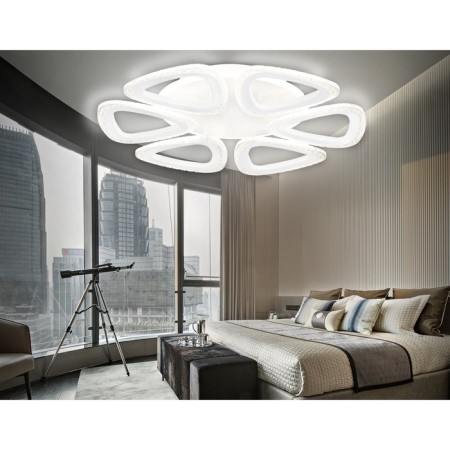 LED ceiling LED with Ambrella Light, Original, FA4518, 6XLED, 80 W, 6000LUM, 3000-6400K, white color.-2