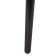 Dining table Polini Home London, color of oak craft black