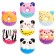 Toy-Surprise "Myak-Zhmyak", bright pink, mix