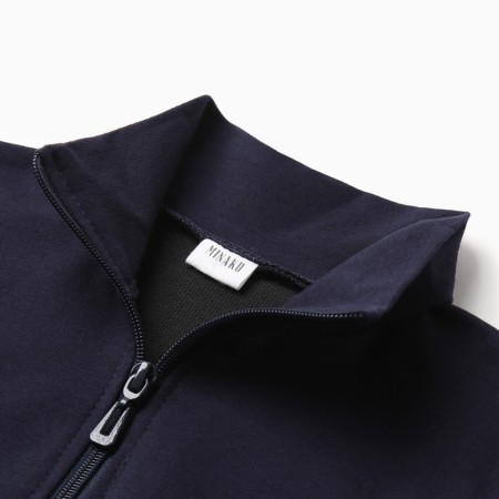 Kids (sweatshirt, pants) minku dark blue color, height 152 cm-7
