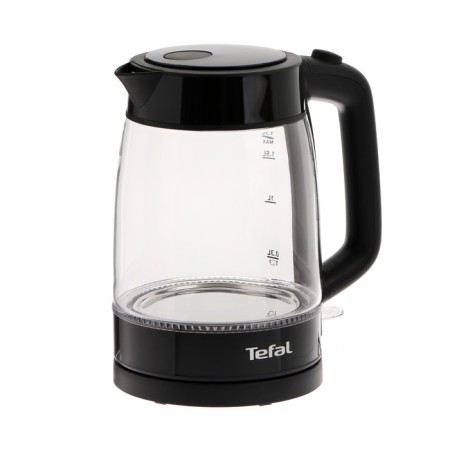 Electric kettle Tefal Ki840830, glass, 1.7 l, 2200 watts, black