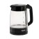 Electric kettle Tefal Ki840830, glass, 1.7 l, 2200 watts, black