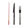 A set of 3 arrows for 59/73/77 mm watches, packing 10 pcs, black