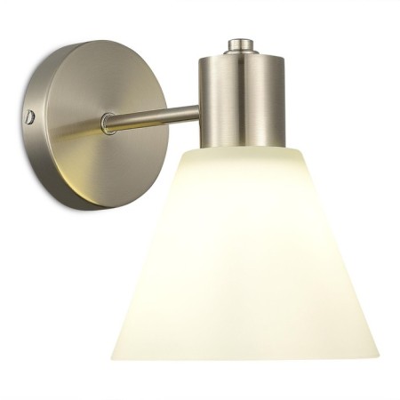Wall lamp EVOLUCE. Sle1561-101-01. Arki. 1x60 W, E27, 21.2x19 cm, Nickel color-1