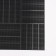Rug -shaped rubber "parquet", 40 × 60 cm, black color