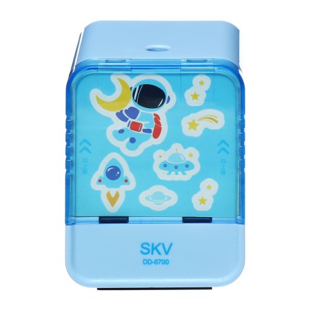 Electric sharpener (batteries are not included). It works from 2 AA Blue Batteries-1