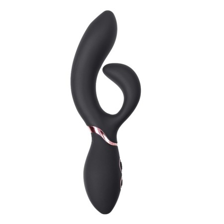 Waname D-Splash Avalanche vibrator, 20.5 cm, silicone, black color-16