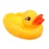 A set of rubber toys for the bath "Soap dish: colored ducks", 13.5 cm, with a squeak, 4 pcs, crush me
