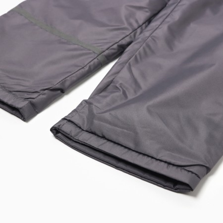 Baby trousers, gray color, height 128-2