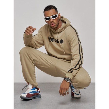 Sports suit men's, size 48, beige color-22