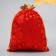 Gift bag “With the best wishes”, snowflakes, embossing, 30 x 40 cm, New Year