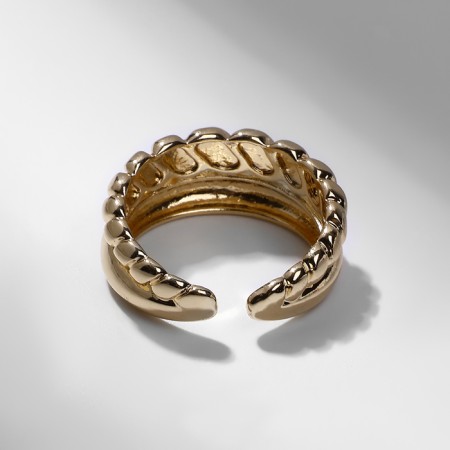 Ring "Trend" parallel, color gold, dimensionless-2