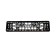 The frame of the license plate "Sima-Lend", black