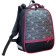 School backpack 38 x 30 x 16 cm, ergonomic back, stavia "meow", gray/black