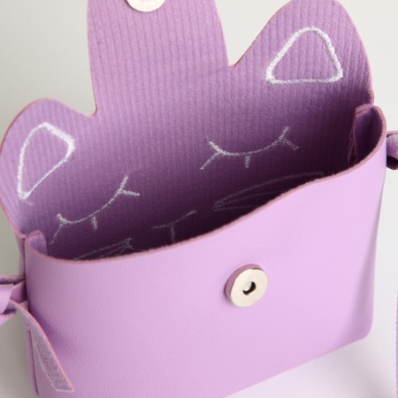 Baby bag on magnet, lilac color-2