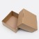 Self -assembly box, craft, brown, 23 x 23 x 12 cm
