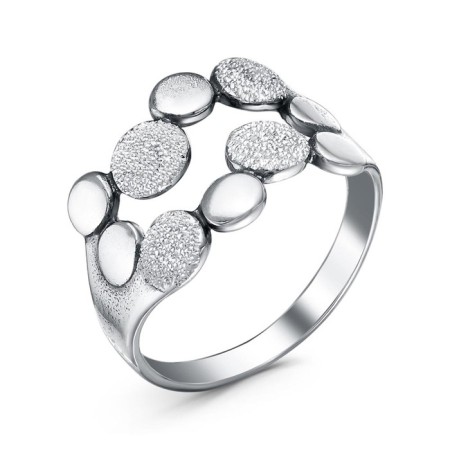 Ring "Molecules" Oxyding Steam, 18.5 size